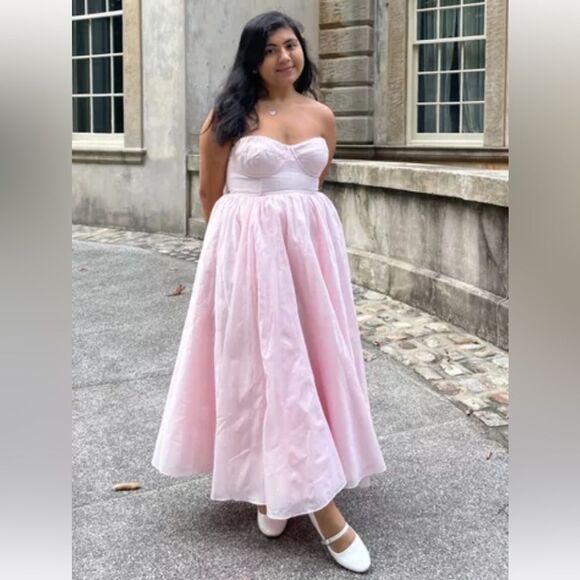 Selkie Dresses & Skirts - Selkie High Court Midi dress baby soft pink size 6x